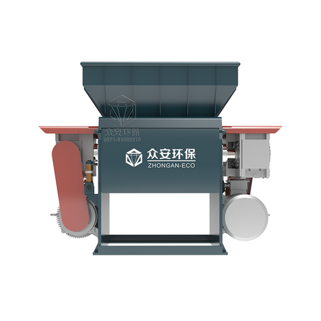 High Speed Double Shaft Medical Waste Fine Shredder