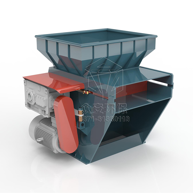 Industrial Plastic Waste Fine Shredder with Overload Protection