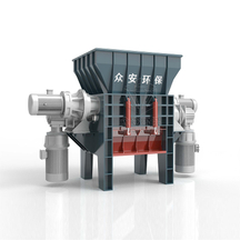 Precision Metal E-waste Recycling Quad Shaft Fine Shredder