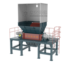 Overload Protection Industrial Shredders for Solid Waste Recycling 