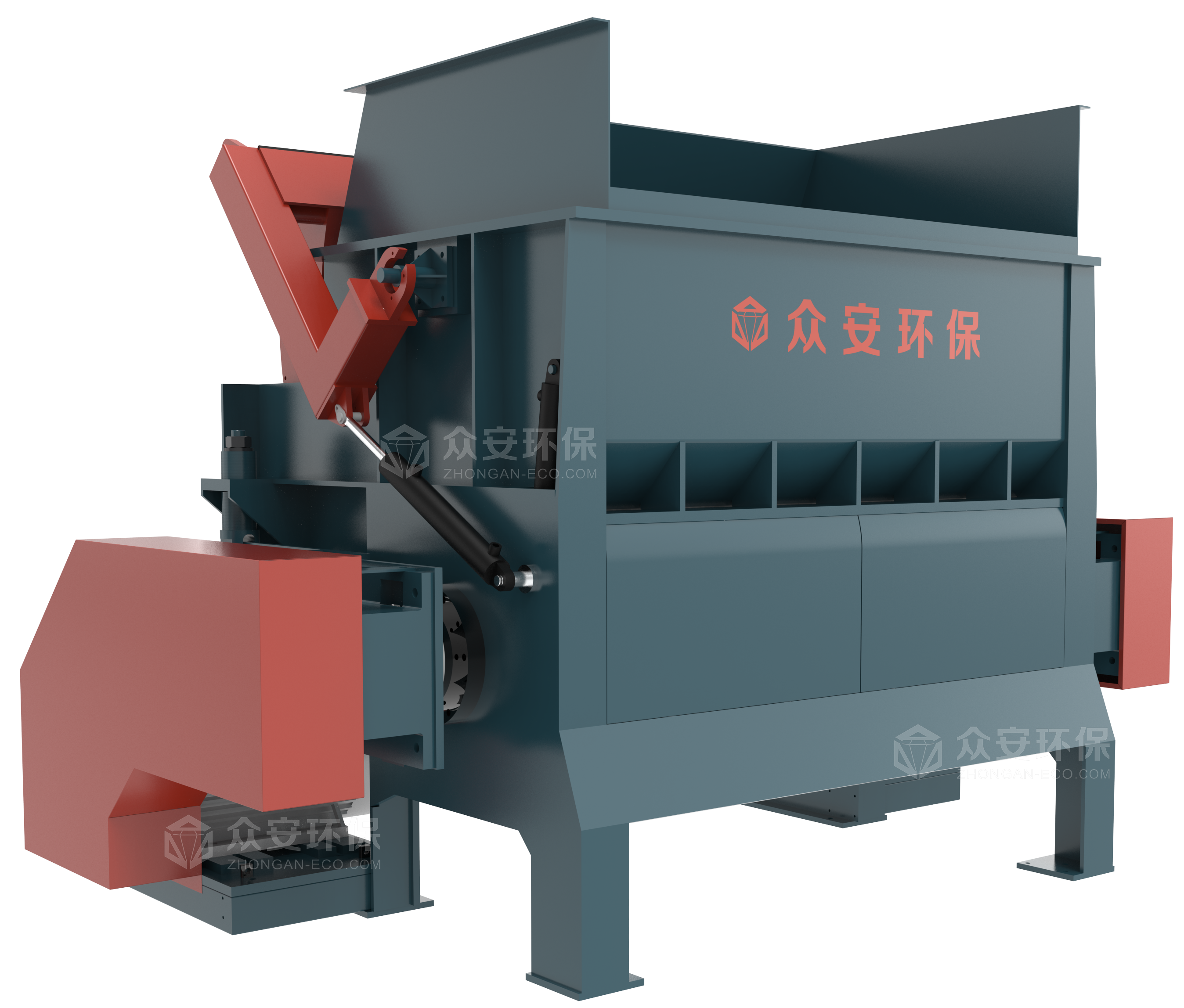 Single Shaft Fine Shredder (2)