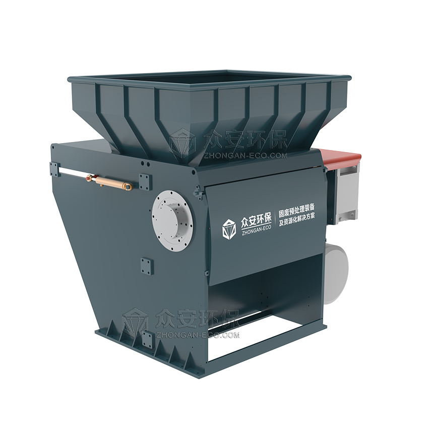 Industrial Plastic Waste Fine Shredder with Overload Protection